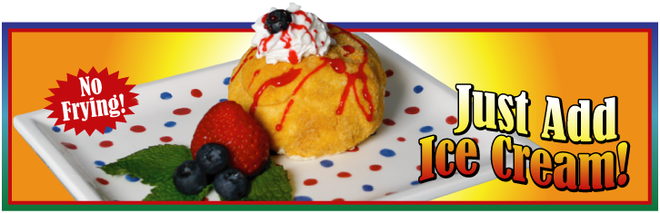 Mexican Fried Ice Cream - No Frying - Just add Ice Cream!